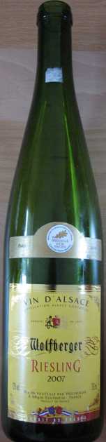 Wolfberger Riesling 2007